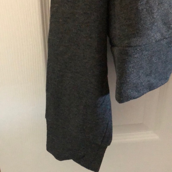 NWT XOXO Dark Grey Embellished Hooded Sweatshirt. - Picture 4 of 8